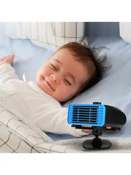 

Portable Car Heater, 12v 150w With Heating And Cooling 2 In 1 Modes Rotate 360° M2ED