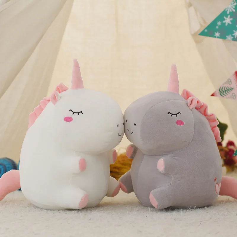 

25cm Cute Unicorn Plush Toy Soft Doll Appease Sleeping Pillow Cute Unicorns Stuffed Gift for Kids Baby Children Good Quality