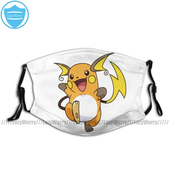 

Pikachu Mouth Face Mask Pikachu Facial Mask Fashion Cool with 2 Filters for Adult