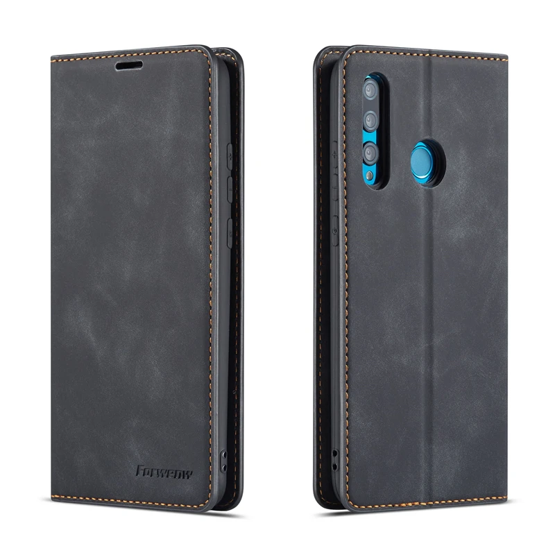 Роскошный кожаный флип-чехол для Huawei P Smart 2020 Honor 10 Lite 2019 Mate 30 Nova5i Pro кошелек