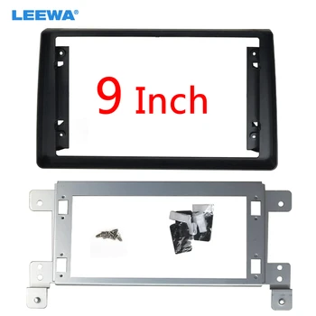 

LEEWA Car Audio Stereo 2DIN Fascia Frame Adapter For Suzuki Grand Vitara Escudo 9" Big Screen DVD Player Dash Fitting Panel Kit