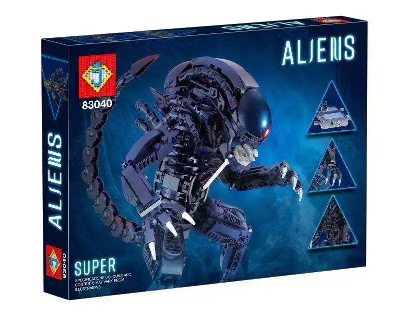 

83040 603PCS Movie Series The Alien Robot Educational Building Blocks Bricks DIY Assembly Model Christmas gift XB04001