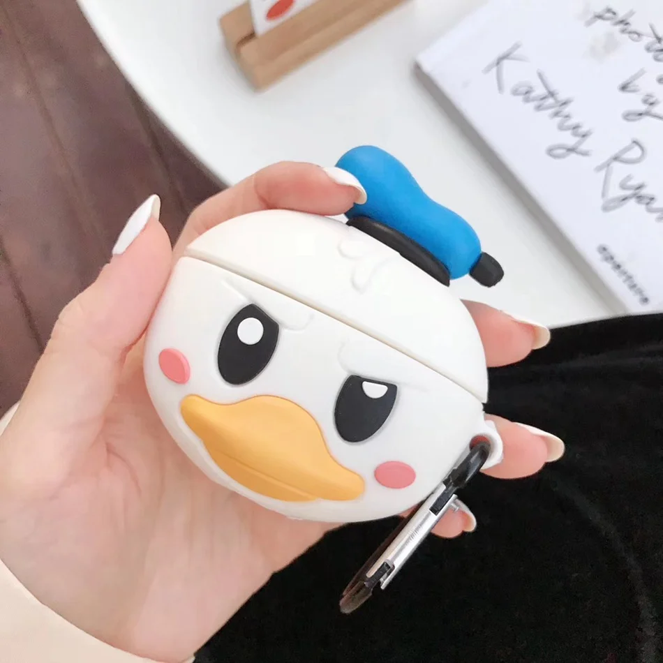 1205 Чехол для наушников с 3d-кошкой для Airpods Pro, чехол, милый силиконовый мультяшный чехол для Apple Airpods Pro 3, чехол для наушников, Earpods, брелок - Цвет: 1205