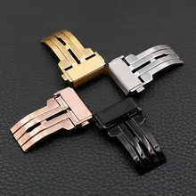

Stainless steel strap buckle watch accessories for HUBLOT sports waterproof watch with wrist strap steel buckle 18mm20mm22mm24mm