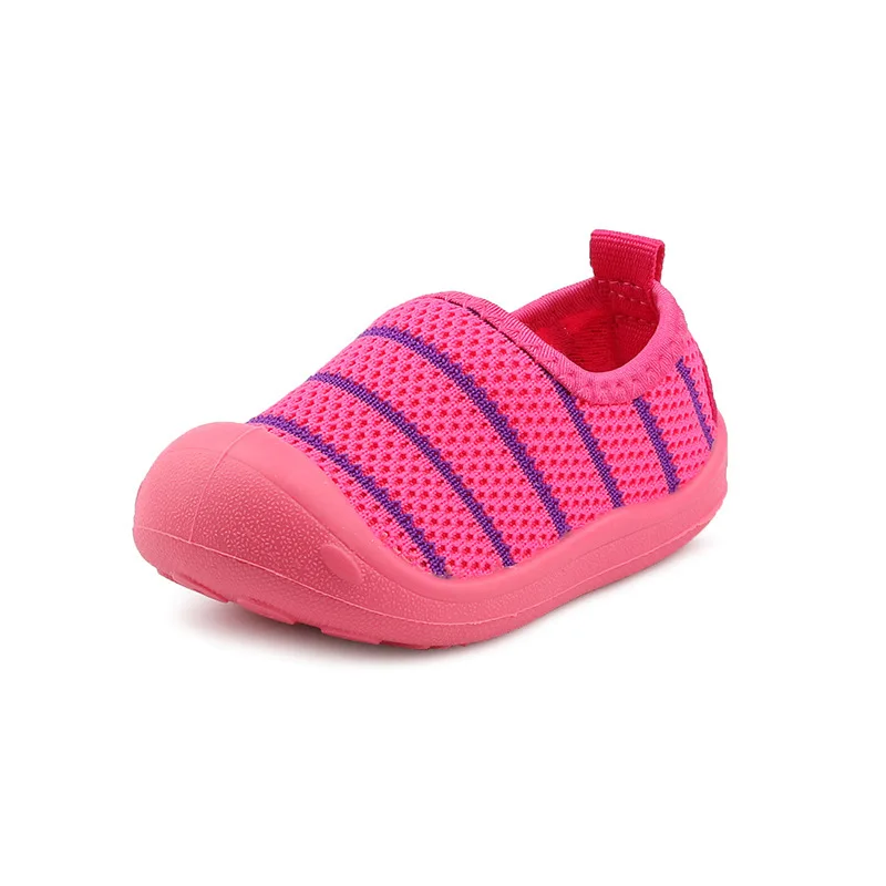 

2019 Autumn Children Single Soft Sole Of Shoes Learn To Walk Sneakers Non-slip Ventilation Baby Shoe Male Girl Casual Shoes