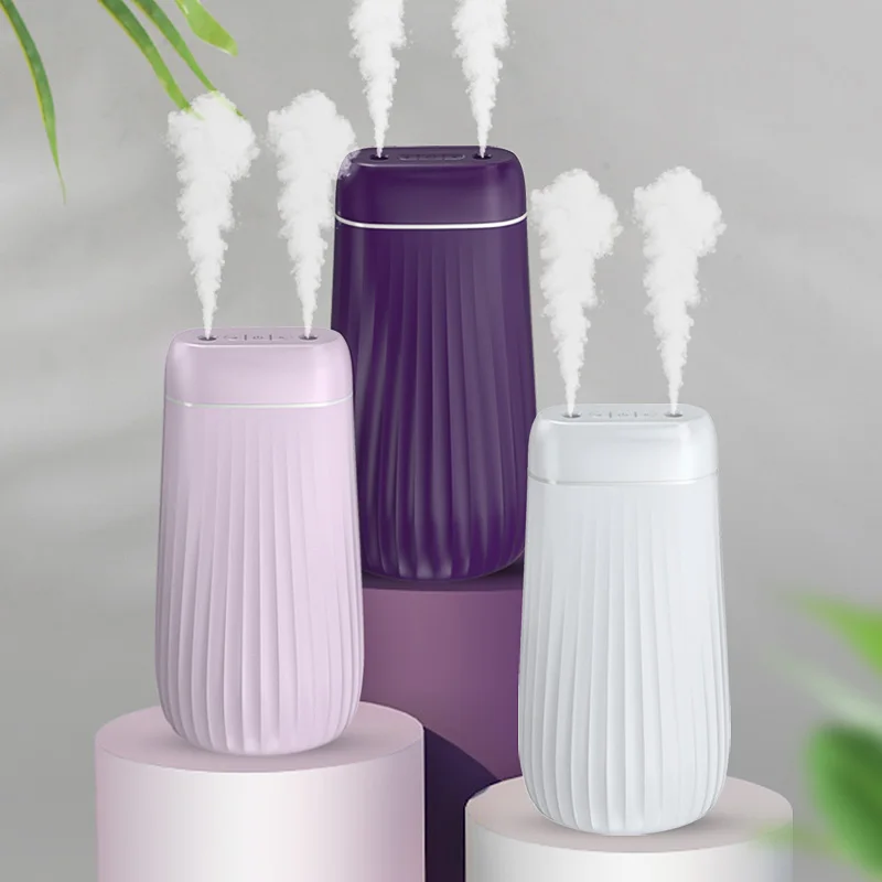 

USB Large Capacity Wireless Aromatherapy Machine Car Two Fog Outlet Humidifier Large 1000 ML Household Aromatherapy Atomizer