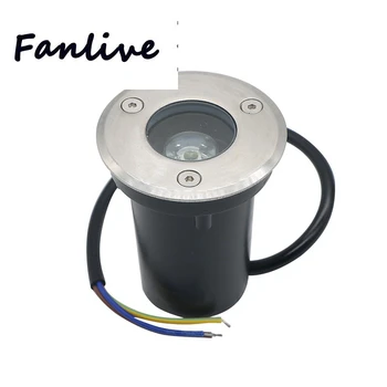 

10pcs IP67 1W LED Underground Lamps Buried Lighting LED Underground Light Outdoor Recessed DC12V 10PCS Fast Shipping