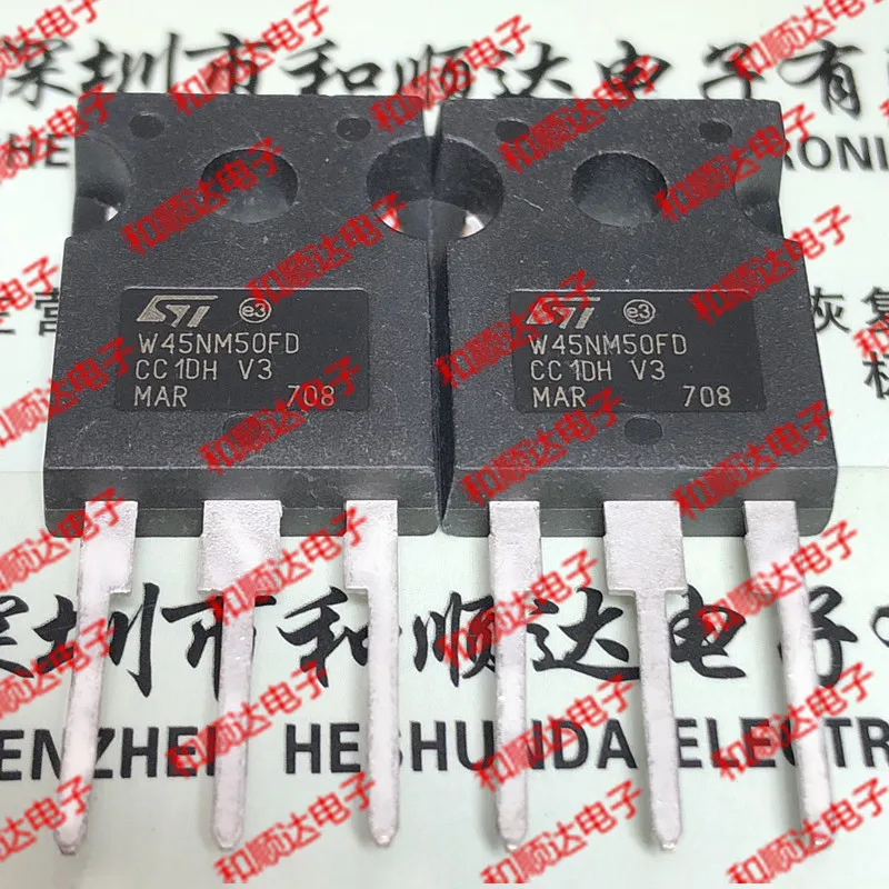 Original New 2pcs/ W45NM50FD STW45NM50FD TO-247 500V 45A | Обустройство дома