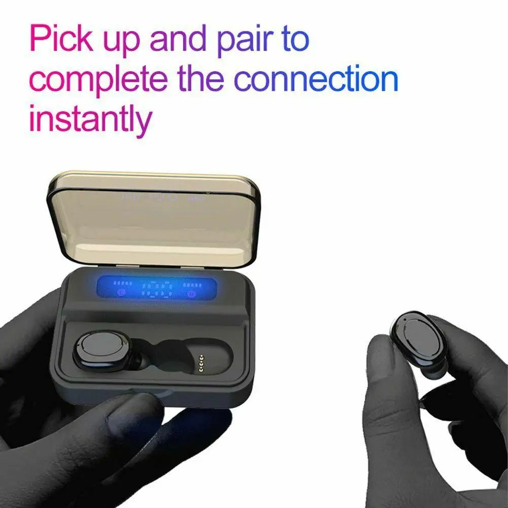 Wireless TWS Bluetooth 5 0 Earphones Stereo Mini Earbuds with Charging Box for Samsung S10 S9 S8 iPhone 11 Nokia LG Phones