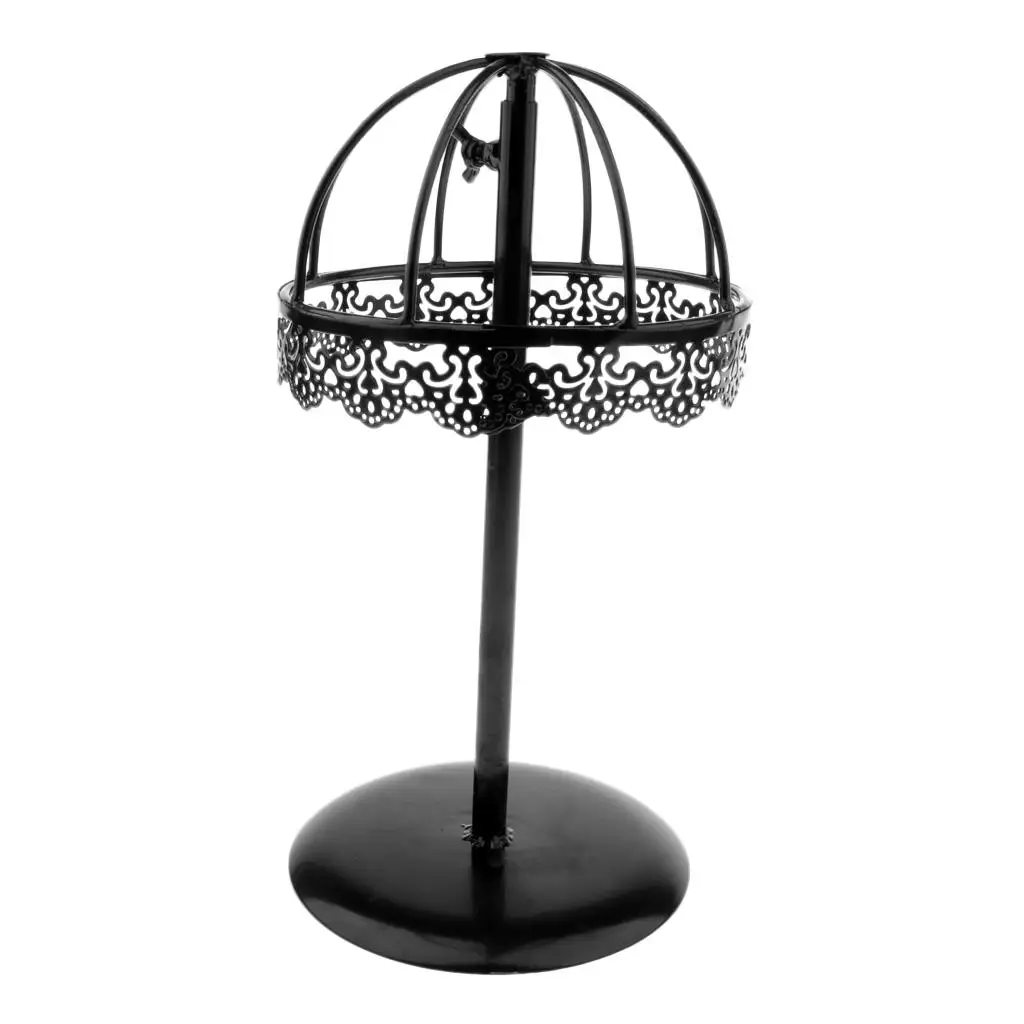 3pcs Free Standing Hat Display Holder Cap Storage Wig Dryer Stand Rack Shelf
