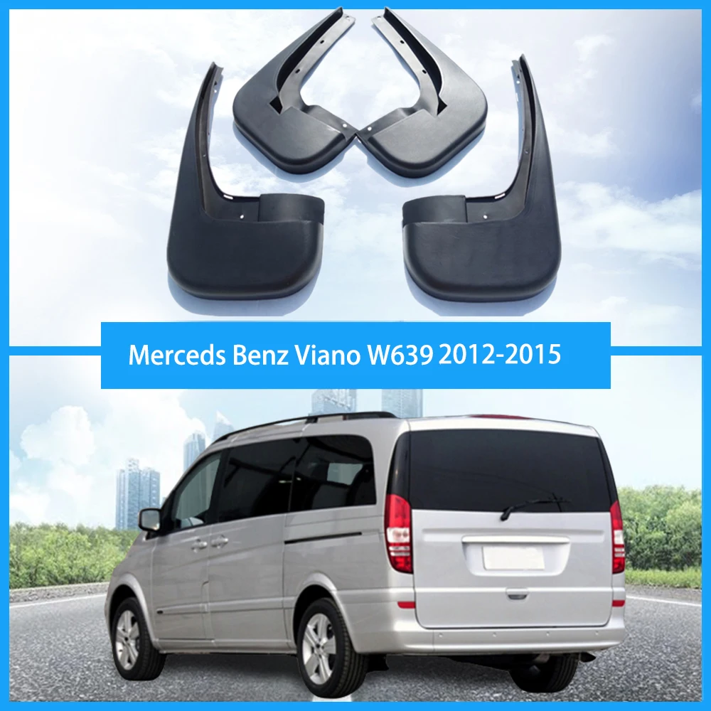 Auto Schlamm Flaps für Mercedes Benz V-Klasse Vito Viano 2015 ~ 2019 W447  Kotflügel Splash Guards Kotflügel Schmutzfänger auto Zubehör - AliExpress