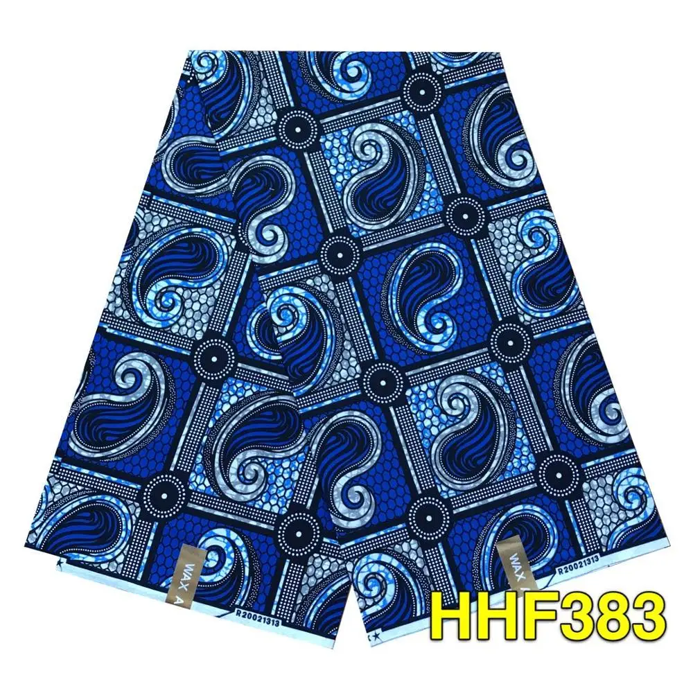 

African Fabric wax print 6yards 100% Cotton African Fabric High Quality Tissu Wax Africain ankara Fabric for dresses