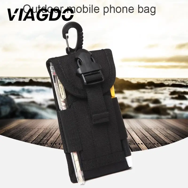 

Tactical Phone Bag Tactical Phone Package Adjustable Run Tourism on Foot Camping Oxford Cloth Men'S 5 Inches Fashion 7 Colors