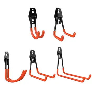 

2 Hooks Heavy Duty Screw Installation Hook for Organizing Power Tool Holder Hook Sets Orange Warehouse Hook And Screw