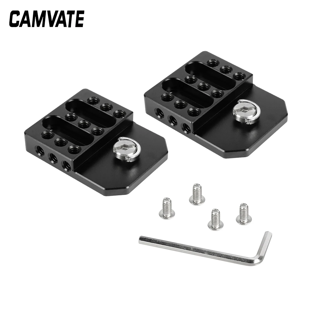 Универсальная верхняя/Нижняя пластина CAMVATE с несколькими нитями 1/4 20 для