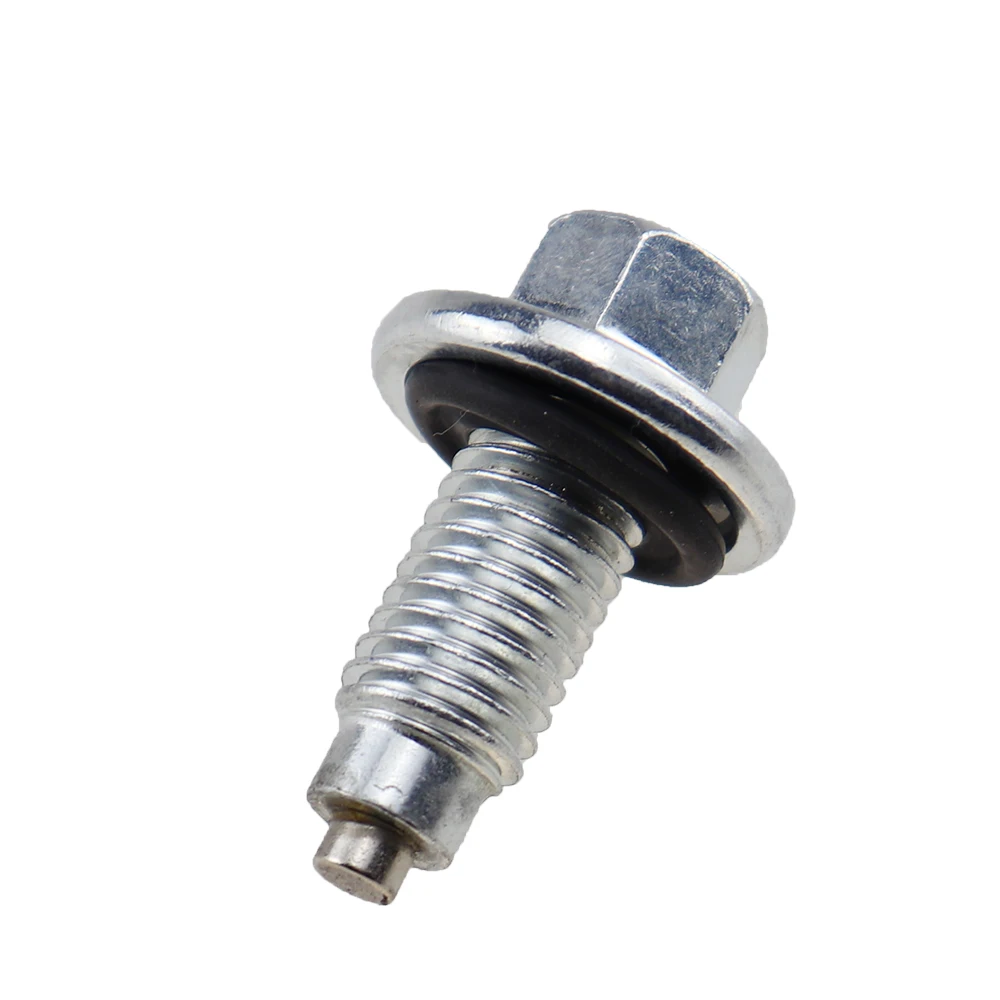 Oil Drain Plug Magnetic Engine Oil Pan Drain Nut Sump Plug Bolt Protection Washer 1pcs M12&times;1.75 for GM Saturn Cadillac Buick Chevrolet 11562588