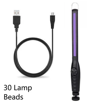 

2020 NEW Portable UV Light Wand, Manual UV LED Lamp for Home Hotel, Cleaning Tool UVC Sterilizer, Germicidal Lamp