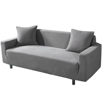 

Velvet Sofa Covers For Living Room Solid Sectional Sofa Cover Quality Home Sofa Decor Couch Slipover Fundas Top Elastic Cover