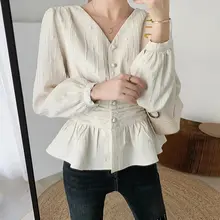 *#Best Price Spring Autumn Short Coat Women White Basic Jackets Beading Womens Thin Coats Long Sleeve Outwear 2019 Korean V-Neck Slim Shirts *#Best Price Spring Autumn Short Coat Women White Basic Jackets Beading Womens Thin Coats Long Sleeve Outwear 2019 Korean V-Neck Slim Shirts