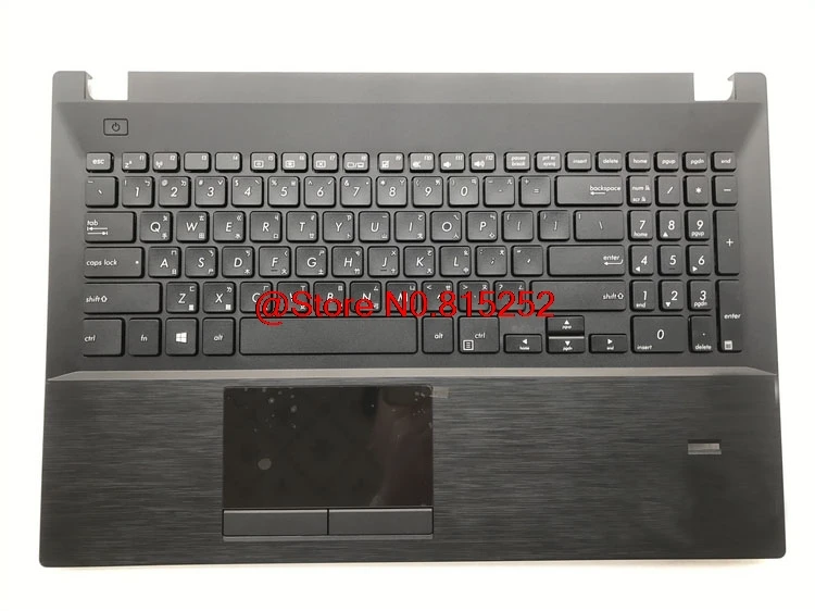 Подлокотник для ноутбука и клавиатура ноутбука для ASUS PU551 PU551JH PU551LD-1A PU551LA 13NB07E1AP0101 90NB07E1-R31US0 13NB0551AP0311 13NB0551AP0321