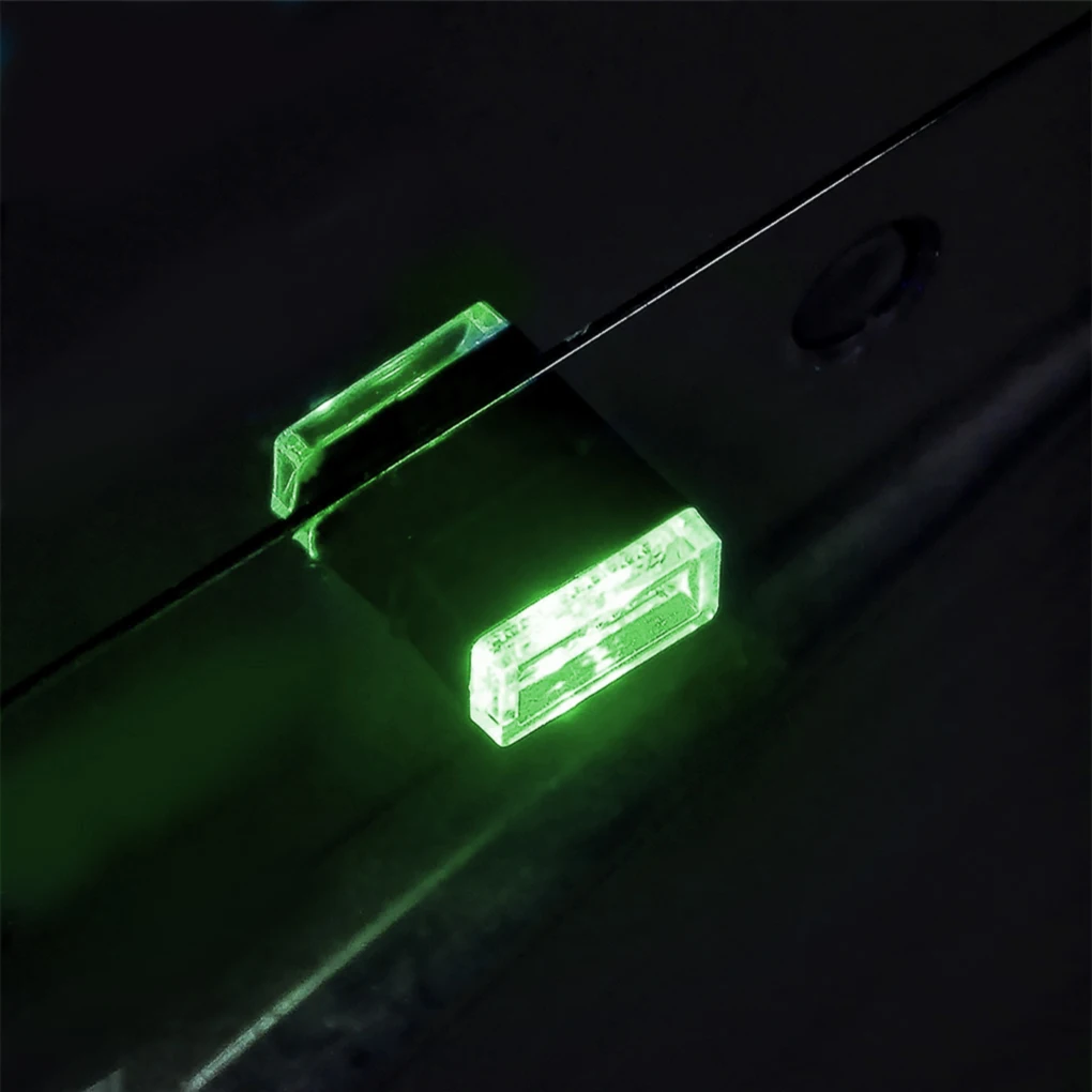 1 шт. автомобиль Mini USB декоративные настольные лампы Автомобильный светодиодный