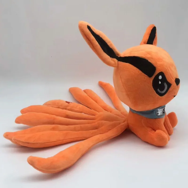 25 см Kyuubi Nine Tales Fox Naruto Shippuden плюшевая игрушка Kurama мягкая набивная Кукла One Peice экшн