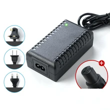 Power Adapter Battery Charger 42V 2A For Balance Hoverboard Electric Scooter 100-240V Fast Charging Saves Time