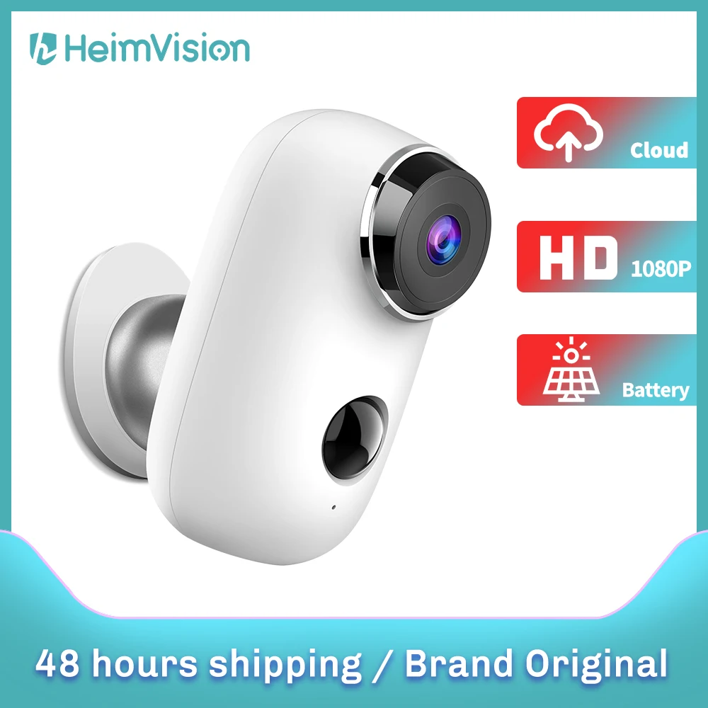 Heimvision HMDB2MQ Security IP Camera Wifi Solar Panel Battery Camera 1080P Wireless Outdoor Surveillance 2-Way Audio Waterproof