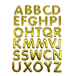 3D Foam ABC Alphabet Sticker for DIY Budget Binder Waterproof Letter Stickers for Kids Scrapbooking-School