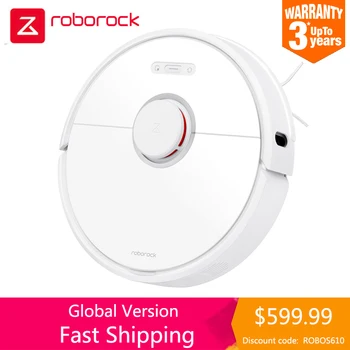 

Roborock S6 Robot Vacuum Cleaner Home Automatic Sweeping Dust Sterilize Smart Planned Washing Mopping Robot