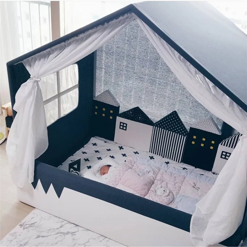 Кровать для дома, Ваи, детская комната, украшение, мягкая упаковка, защитная подушка для защиты от столкновений, украшение на стену, 4 шт., подушка