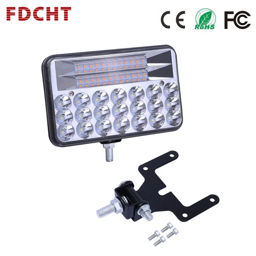 

FDCHT led working light bar 4x4 off road car light fog spot beam suv atv tractor driving work spotlight 12v 24v ramp motorcycle
