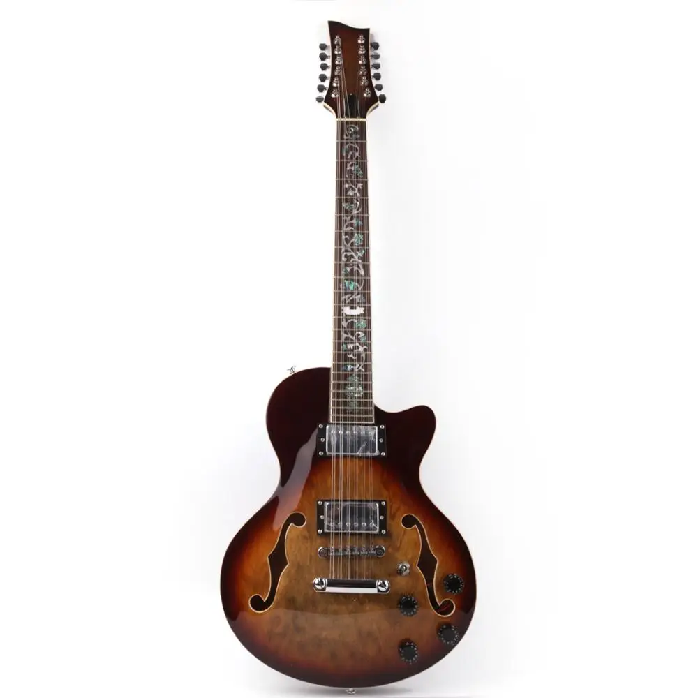 Good quality f hole 12 string electric guitar | Спорт и развлечения