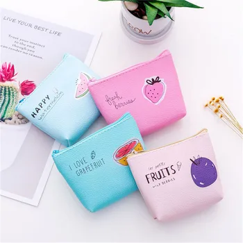 

VOGVIGO Women's Coin Purses Cartoon Animal Printed Colorful Clutch Ladies Card Wallet Cute PU Leather Tote Bag Zipper Handbags
