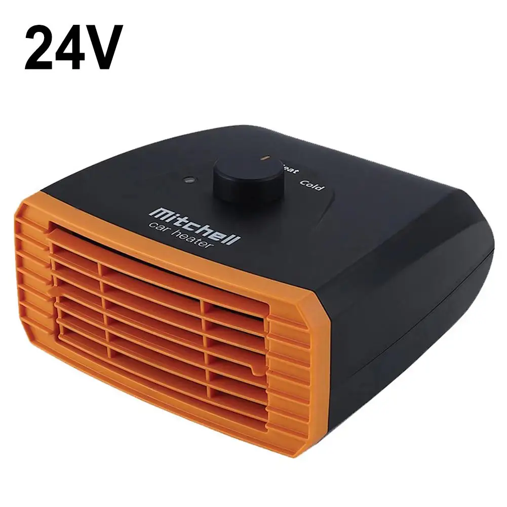 24V 150W Autoheizung Defroster für Auto Zigarettenanzünder  Windschutzscheibe Defroster tragbare Heizung Defogger weiß