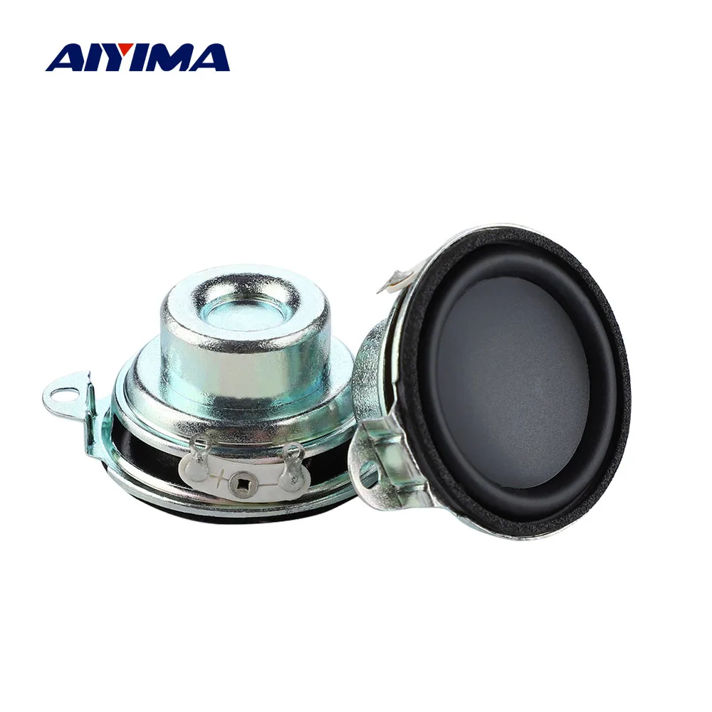 AIYIMA 1.5 INCH 40MM Audio Speaker 4 Ohm 4W Full Range Neodymium Mini Altavoz for Flip 2 Harman Kardon Speakers Repair - Цена: 664,00 руб. / lot