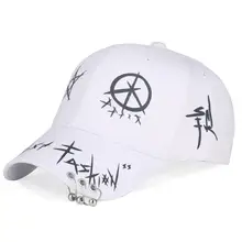 Мужское кольцо для пирсинга баскетбольные кепки Женская белая бейсбольная Кепка дети Snapback Casquettes летние хип хоп шляпы папа Регулируемый sombrero