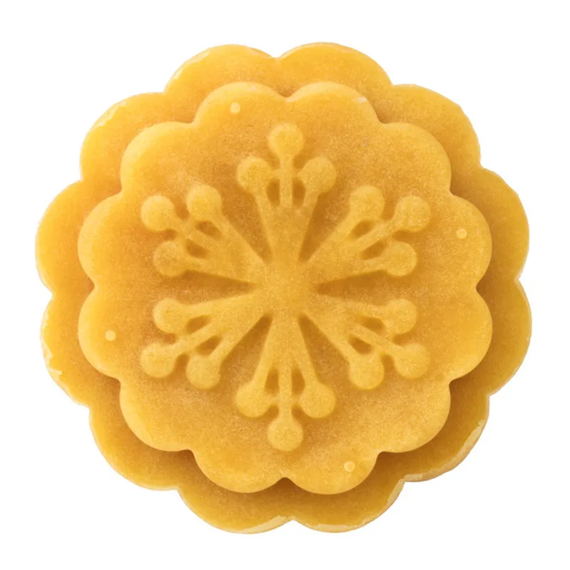 5 шт. круглый цветок Mooncake плесень ручной давление помадка луна торт плесень середины осени фестиваль Луна инструменты для приготовления тортов Кухонные гаджеты