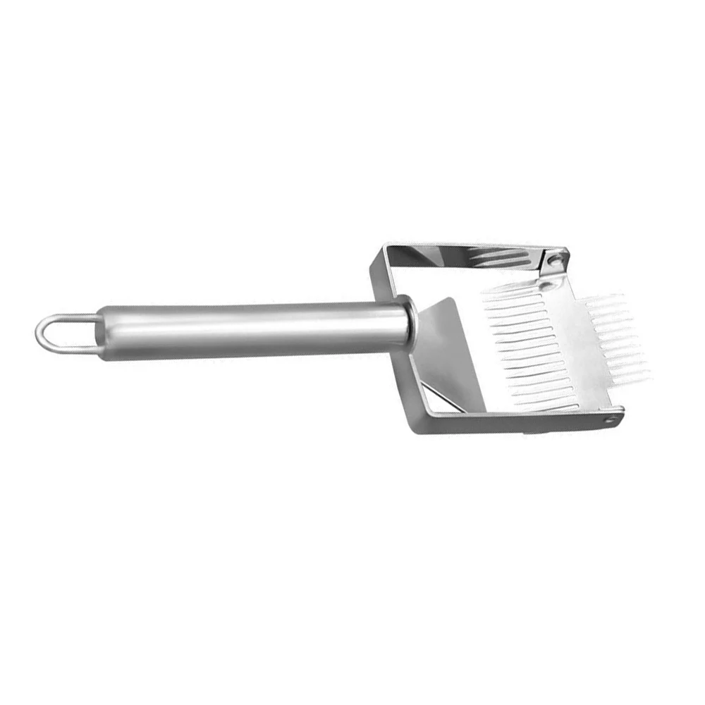 Прямые иглы инструмент пчеловода Нержавеющая сталь пчелиный улей разворачивающая вилка для меда Скребок Лопата инструмент пчеловода