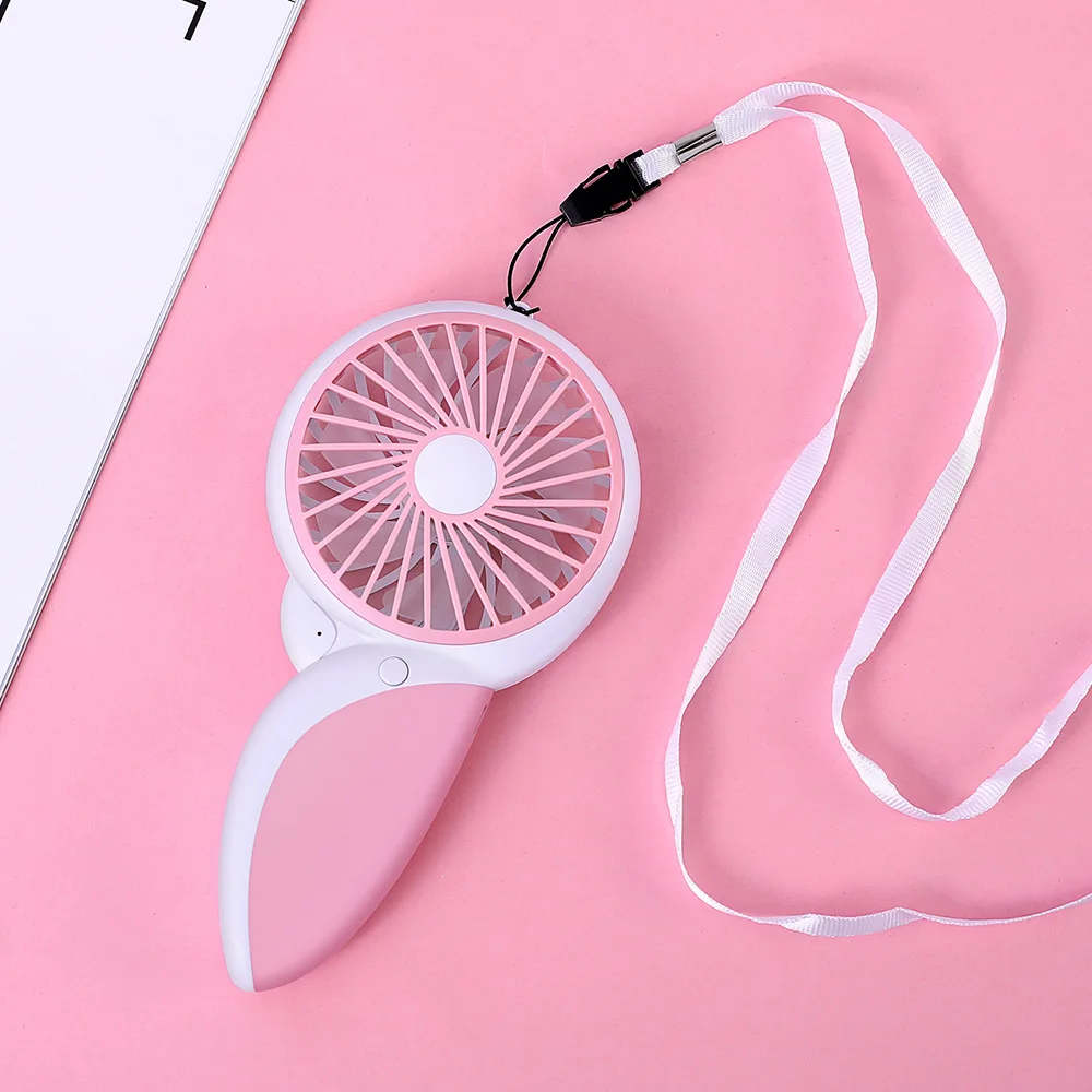 

2019 New Style USB Charging TUCANO Fan Portable Hand-Held Ultra-Thin Night Light Electric Fan Outdoor Travel