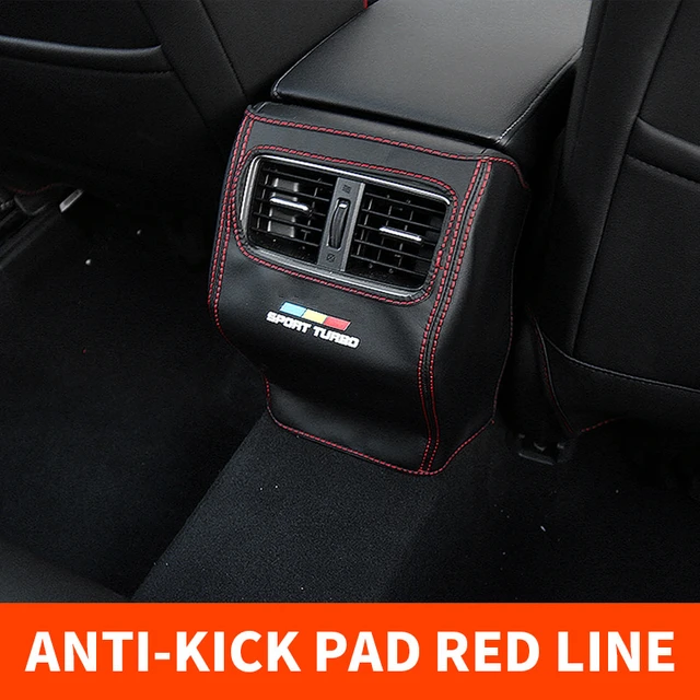 For Honda Accord 2018 2019 2020 2021 Car Armrest Pad Cover Center Console Armrest Box Storage Protection PU Cushion Accessories Back Brown