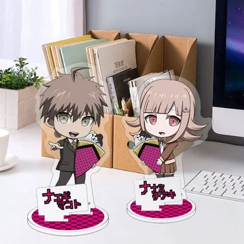 

2020NEW 10cm Danganronpa Anime Family Acrylic Stand Tumbler Figure Desk Plate Models Pendant Topper Toys Cosplay Decoration Gift