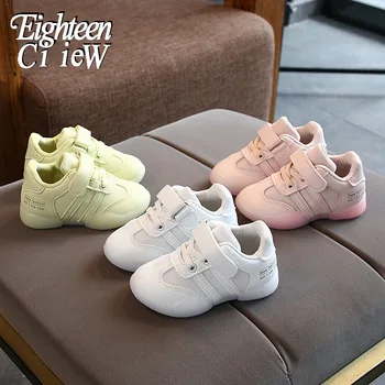 

New Children's Fashion Breathable Mesh Shoes Soft Sole Sneakers Boys Girls Casual Footwear Shoes For Kids Toddler Sneakers