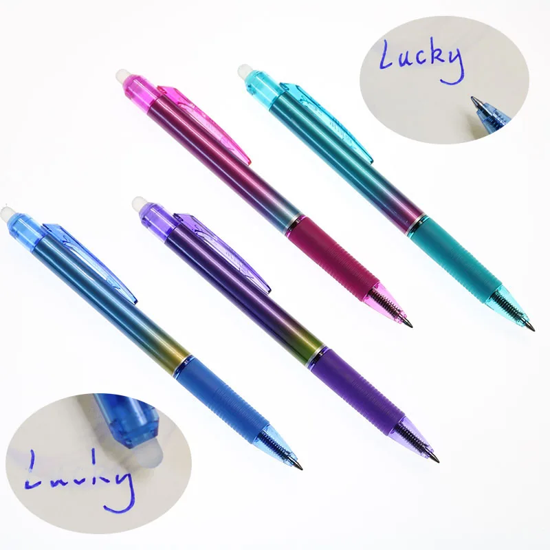 

Rewritable can be filled with 0.5 mm bullet refills fine gradient magic pen writing supplies office learning stationery material