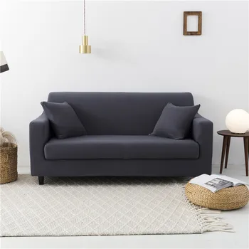 

L Shape Spandex Sofa Covers for Living Room Stretch Sectional Corner Sofa Couch Cover Slipcovers,L Shape needs to buy 2pcs