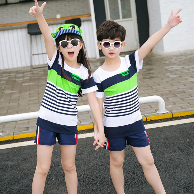 Striped Matching Family Outfits 