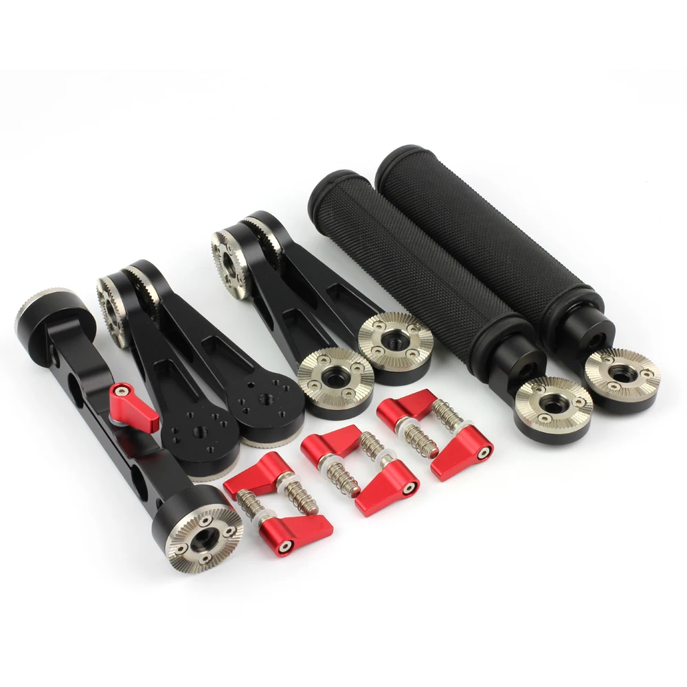 Description Picture 5 of itemARRI Type Rosette Handle Grip Set H7 fr 15mm Rod System DSLR Rig Film Video Mirrorless 4K Camera Armor Cage Support Matte Box FF