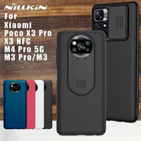 NILLKIN für Xiaomi Poco X3 Pro X4 NFC M4 Pro M3 fall Zurück abdeckung CamShield Objektiv Kamera Schutz für Poco x3 NFC GT Pro 5G
