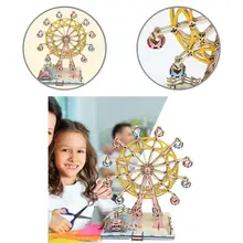 

Amusing 3D Puzzle Learning Ability Wide Application Amusement Park Ferris Wheel Jigsaw Toy Jigsaw Puzzle 295Pcs