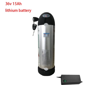 

36V 15Ah li ion battery Kettle battery lithium ion BMS 18650 10S for 500W 350W e bike sccoter foldable bicycle + 2A charger